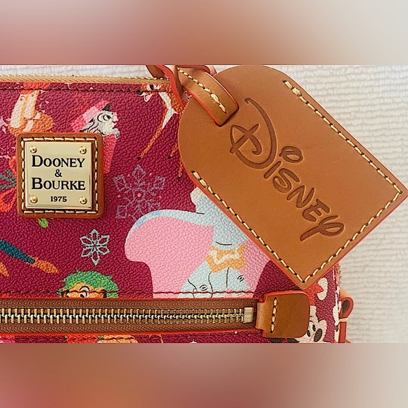 SALE - Dooney & Bourke Disney Parks Disney Christmas Holiday Backpack - Picture 4 of 15